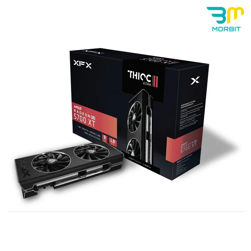 XFX THICC II RX 5700 XT 8GB - تصویر شاخص کارت گرافیک درحدنو XFX THICC II RX 5700 XT 8GB