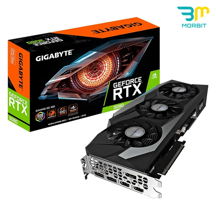 GIGABYTE Gaming RTX 3080 10GB - تصویر شاخص کارت گرافیک درحدنو GIGABYTE Gaming RTX 3080 10GB