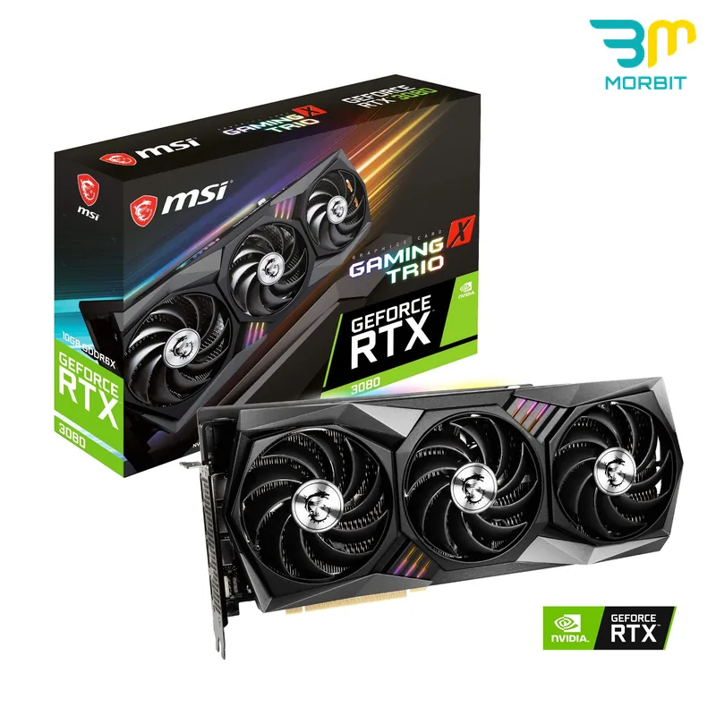 MSI Gaming X Trio RTX 3080 10GB - تصویر شاخص کارت گرافیک درحدنو MSI Gaming X Trio RTX 3080 10GB