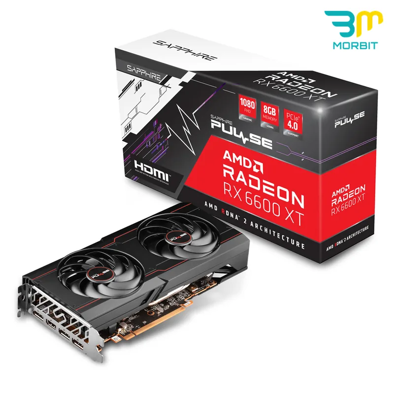 SAPPHIRE Pulse RX 6600 XT 8GB - تصویر شاخص کارت گرافیک درحدنو SAPPHIRE Pulse RX 6600 XT 8GB