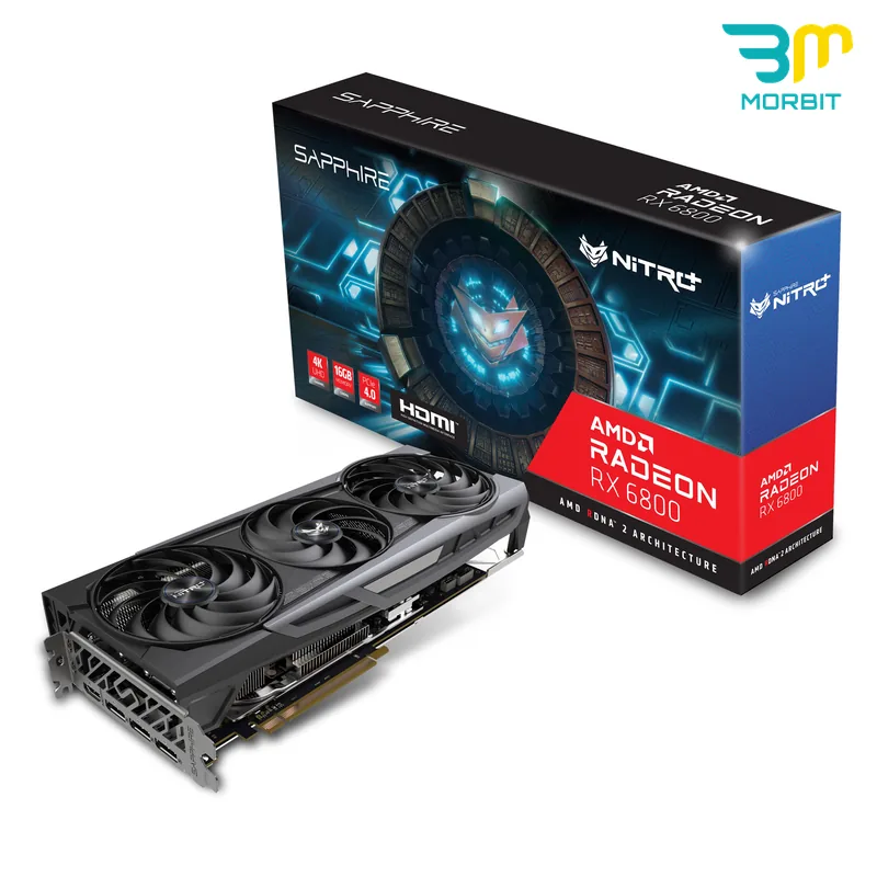 SAPPHIRE NITRO+ RX 6800 16GB - تصویر شاخص کارت گرافیک درحدنو Sapphire NITRO+ RX 6800 16GB