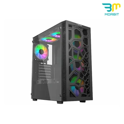 کیس اسمبل شده گیمینگ R5 7500F RX 6700 XT | اقتصادی برای Full HD و 1440p کیس اسمبل شده R5 7500F RX 6700 XT