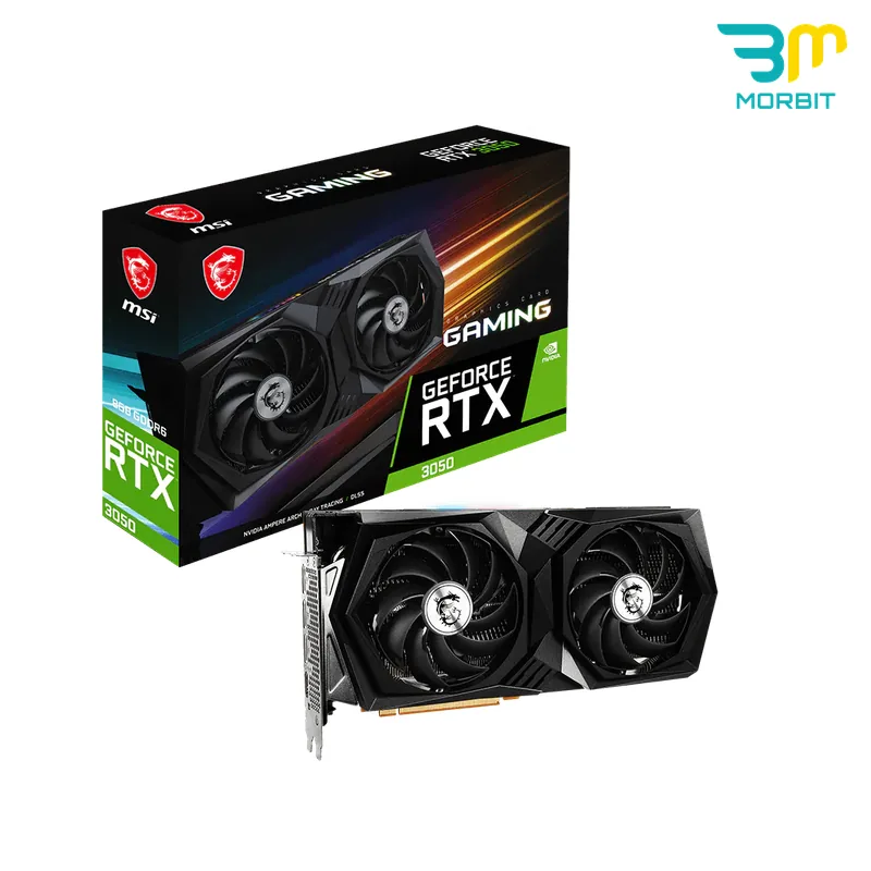 MSI X Trio RTX 3050 8GB - تصویر شاخص کارت گرافیک درحدنو MSI X Trio RTX 3050 8GB