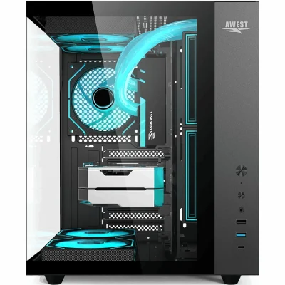 کیس اسمبل شده گیمینگ R5 9600X RTX 5070 | انتخاب نسل جدید برای 1440p کیس اسمبل شده R5 9600X RTX 5070 - تصویر گالری 2