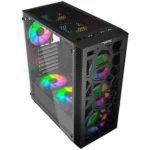کیس اسمبل شده گیمینگ R5 7500F RX 6700 XT | اقتصادی برای Full HD و 1440p کیس اسمبل شده R5 7500F RX 6700 XT - تصویر گالری 2
