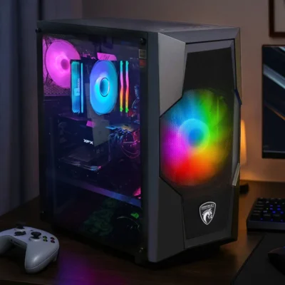 کیس اسمبل شده گیمینگ Ryzen 5 7500F RTX 3070 | انتخاب قدرتمند برای 1440p کیس اسمبل شده Ryzen 5 7500F RTX 3070 - تصویر گالری 2